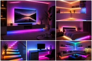 NiteBird SL3 – Bandă LED Smart WiFi RGB - Img 3