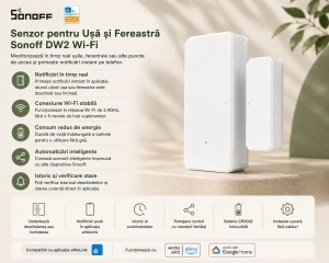 Senzor pentru Ușă/Fereastră Sonoff DW2 Wireless - Img 2