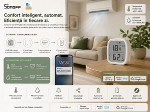 Sonoff SNZB-02D – Senzor Temperatură și Umiditate Zigbee - Img 3