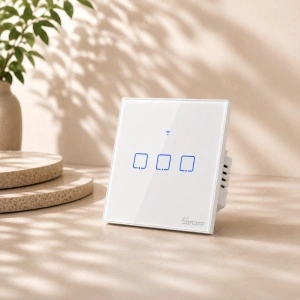 Sonoff T1 EU TX – Întrerupător Inteligent, 3 Canale WiFi