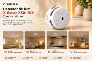 X-Sense XS01-WX – Detector/Senzor Fum - Img 4