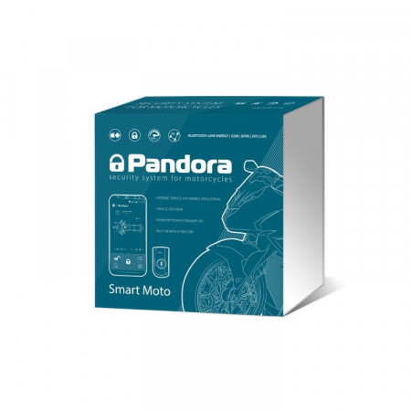 Alarma Moto Pandora Smart Moto V2 modul GSM 3G si GPS inclus