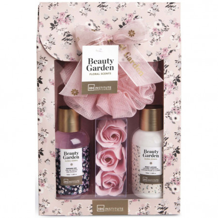 Set cadou pentru femei cu parfum floral Beauty Garden - 4 piese