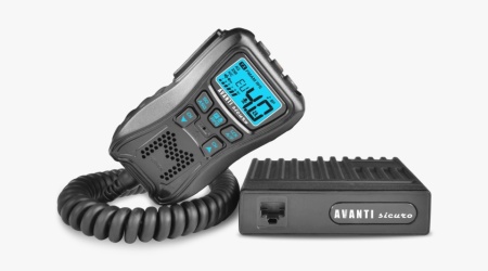 Statie Radio CB Avanti SICURO ,Ecran si Comenzi pe microfon, ASQ, RFGain, VOX *PRO-Version*