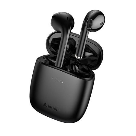 Casti True Wireless Baseus Encok W04 TWS, Bluetooth 5.0 (negru)