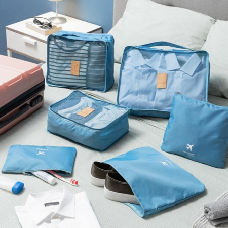 Set de pungi organizatoare pentru valize Luggan 6 piese