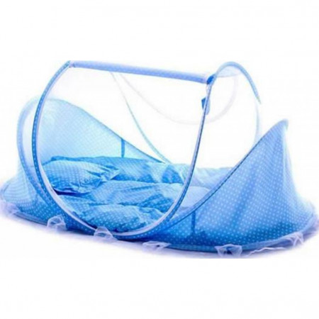 Patut de copil portabil baby crib Nimonett Albastru