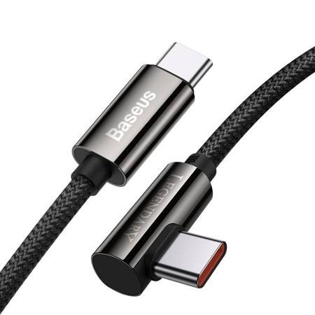 Cablu USB-C la USB-C Baseus Legend Series, 100W, 1m (negru)