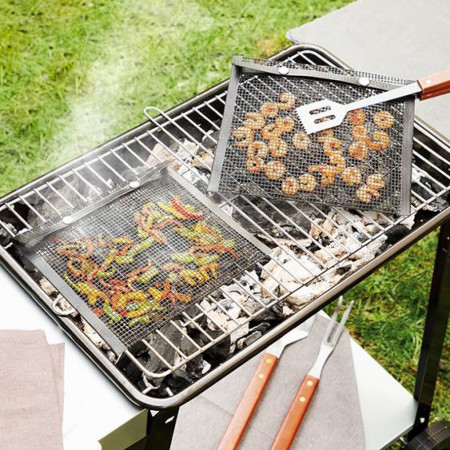 Plasa pentru gratar Bbqnet - set de 2 buc