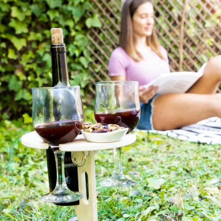 Masa de vin, portabila si pliabila Winnek