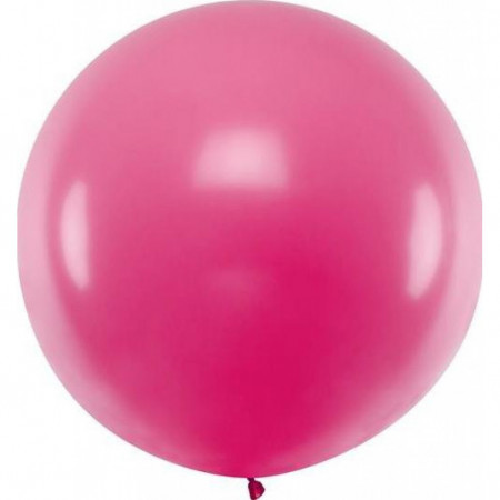 Balon imens fuchsia pastel 1m