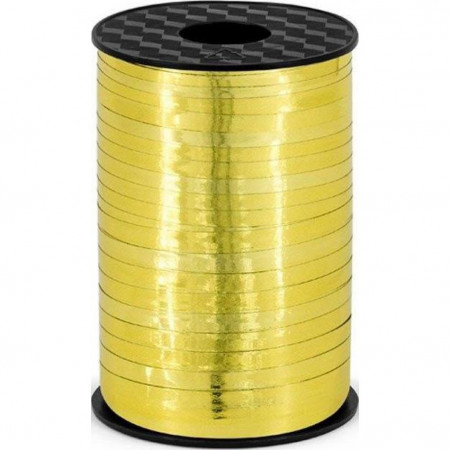 Rola panglica decorativa auriu lungime 225m, latime 5mm