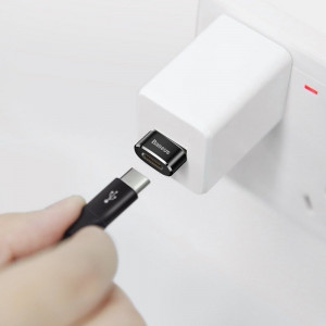 Adaptor USB-C la USB-A Baseus 5A (negru) - Img 5