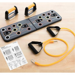 Aparat multifunctional pentru sport acasa cu benzi de rezistenta si ghid de exercitii Pulsher - Img 10