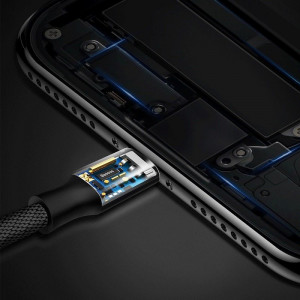 Cablu Baseus Yiven Micro USB 150cm 2A - negru - Img 5
