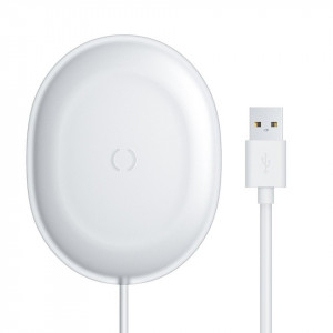 Incarcator wireless Baseus Jelly, 15W (alb) - Img 2
