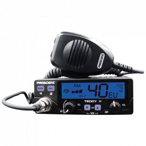 Statie Radio CB President Teddy II, ASC, AM/FM, VOX, 12V *PRO-Version* - Img 3