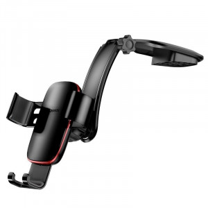 Suport telefon auto gravitational Baseus Metal Age pt bord (negru) - Img 6
