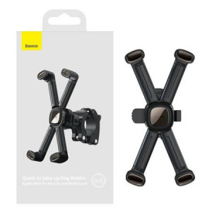 Suport telefon pentru biciclete Baseus Quick (negru) - Img 5