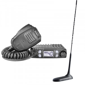 Promotie statie radio CB Avanti Micro + antena CB President New Virginia - Img 1