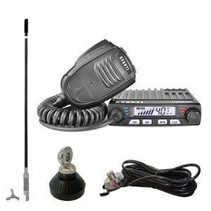 Promotie Statie Radio CB Avanti Supremo + Antena CB Avanti Nemo 90 + Suport prindere fixa Avanti + Adaptor Avanti - Img 1