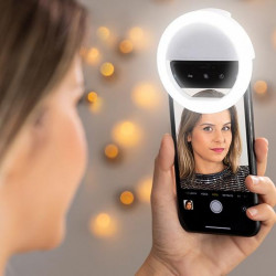 Ring-light reincarcabil pentru foto-video profesional pentru influenceri Instahoop - Img 1