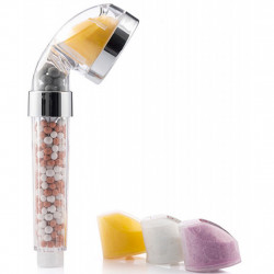 Cap de dus ecologic multifunctional cu aromoterapie si minerale - Img 3