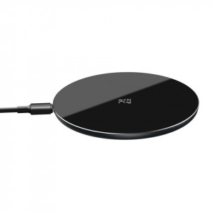 Incarcator Wireless QI Baseus Simple, 15W (negru) - Img 6
