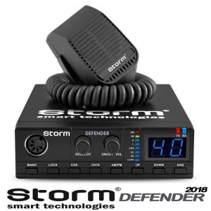Promotie statie radio CB Storm Defender + antena CB Megawat ML 100 + baza magnetica - Img 3