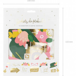 Set 12 accesorii props pentru fotografii nunta - Img 3