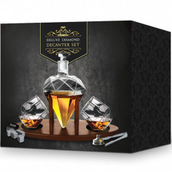 Set decantor whisky diamant Deluxe - Img 3