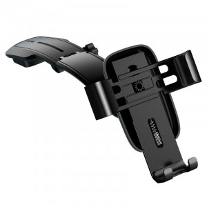 Suport telefon auto gravitational Baseus Metal Age pt bord (negru) - Img 7