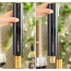 Tirbuson electric cu accesorii pentru vin - Img 8