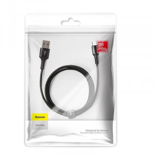 Cablu micro USB cu iluminare LED Baseus Halo 3A 1m (negru) - Img 3