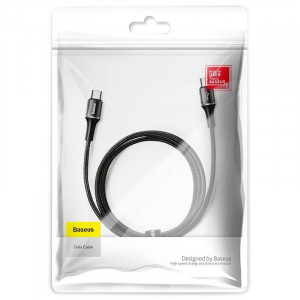 Cablu USB-C Baseus Halo, QC 3.0, PD 2.0, 60W, 3A, 1m (negru) - Img 7