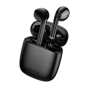 Casti True Wireless Baseus Encok W04 TWS, Bluetooth 5.0 (negru) - Img 1
