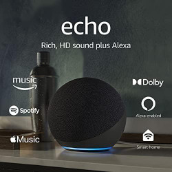 AMAZON ECHO 4h gen Charcoal - Img 2