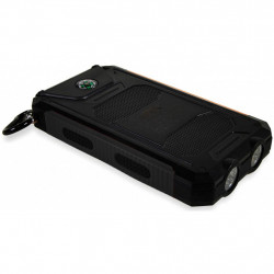 Baterie externa portabila cu incarcare solara 10000 mAh - Img 4
