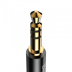 Cablu audio USB-C la Mini jack 3,5mm Baseus Yiven 1.2m (negru) - Img 2