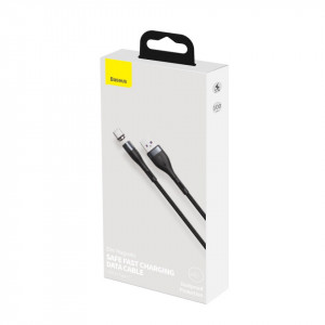 Cablu magnetic USB-C Baseus Zinc 5A 1M (gri-negru) - Img 5