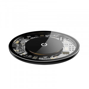 Incarcator wireless Baseus Simple 10W Lightning (transparent) - Img 2