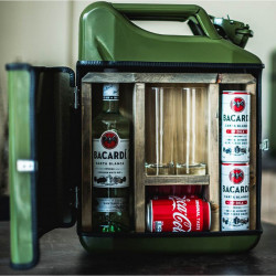 Mini bar mix in forma de canistra - Verde - Img 1