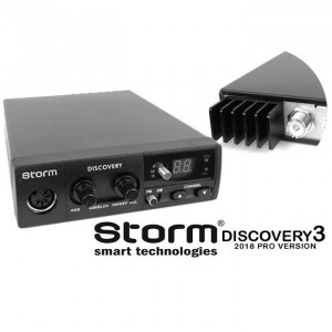 Promotie statie radio CB Storm Discovery + antena CB Storm ML 110 Black + baza magnetica 145 PL - Img 8