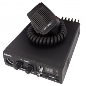 Promotie Statie Radio CB Storm Discovery + Antena Radio CB Megawatt ML 145 + Baza Magnetica - Img 2