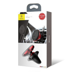 Suport Auto Baseus 360° pentru sistemul de ventilatie, Roșu - Img 6