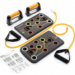 Aparat multifunctional pentru sport acasa cu benzi de rezistenta si ghid de exercitii Pulsher - Img 5