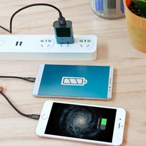 Cablu Date 2 în 1 Baseus Micro Usb + Lightning 3A 1.2m (negru) - Img 4