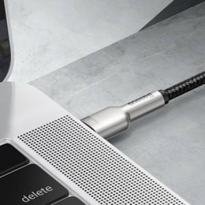 Cablu de date Baseus, USB Type-C, 100w, 5A, 2m, negru - Img 8