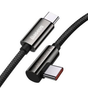 Cablu USB-C la USB-C Baseus Legend Series, 100W, 1m (negru) - Img 1