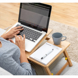 Masa pliabila pentru laptop din bambus - Img 2